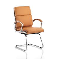 #ADROIT CLASSIC CANT CHAIR TAN WITH ARMS