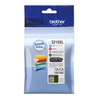 Brother LC3219XLVAL Inkjet Cart HY Page Life 3000pp Black Cyan/Mag/Yel 1500pp Ref LC3219XLVAL [Pack 4]