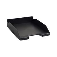 Exacompta Forever Letter Tray Recycled Plastic W255xD346xH65mm Black Ref 113014D [Each]