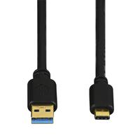 HAMA USB TYPE C TO USBCABLE 0.75M 135735