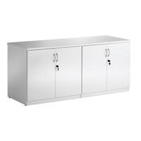 &SONIX CREDENZA 1600 CPBRD HIGHGLOSSWHT