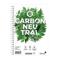 Silvine Notebook Carbon Ntral Wirebnd 80gsm Ruled Margin Perf Punched 4 Holes 120pp A5 Ref R303 [Pack 5]