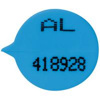 NUMBERED SECURITY SEALS BLUE PK500