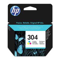 HP NO.304 INK CART TRI- COLOUR N9K05AE