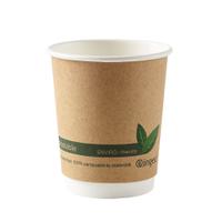 INGEO 8OZ DOUBL WALL PLA PAPER CUP PK25