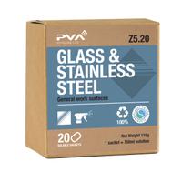 PVA GLASS & STAINLESS STEEL CLEANER PK20