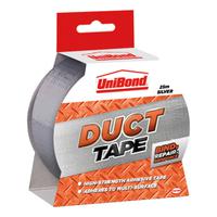 UniBond Silver Duct Tape 50mm x 25m.