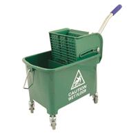 20LTR MOBL WITH CASTERS MOP BUCK GREEN