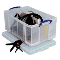 REALLY USEFUL PRODUCTS 64L BOX CLEAR