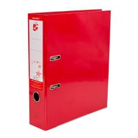 5 Star Office Lever Arch File A4 Red [Pack 10]
