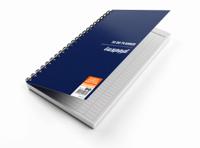 Silvine To Do List Notebook Planner Wirebound, Purple, 120 sheets 280 x 150mm