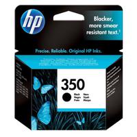 Hewlett Packard [HP] No.350 Inkjet Cartridge Page Life 200pp 4.5ml Black Ref CB335EE