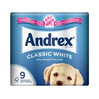 ANDREX T/ROLL CLASSIC CLEAN PK9
