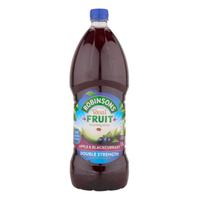 Robinsons Squash Double Concentrate No Added Sugar 1.75 Litres Apple & Blackcurrant Ref 200660 [Pack 2]