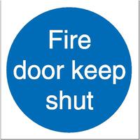FIRE DOOR KEEP SHUT PK5 M014SAV