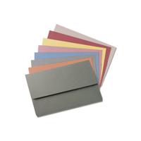 Half Flap Single Pocket Wallet Folder Foolscap Red