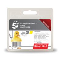 5 STAR CANON INK CART YELLOW CLI8Y