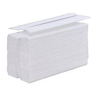 5 Star Facilities Hand Towel C-Fold One-Ply Recycled Size 230x310mm 200 Towels Per Sleeve White [Pack 12]