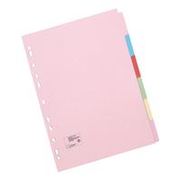 5 STAR OFFICE FILE DIVIDERS A4 6 PART