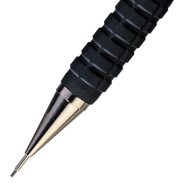Pentel 120 Mechanical Pencil HB 0.5mm Lead Black Barrel (Pack 12) A315-A
