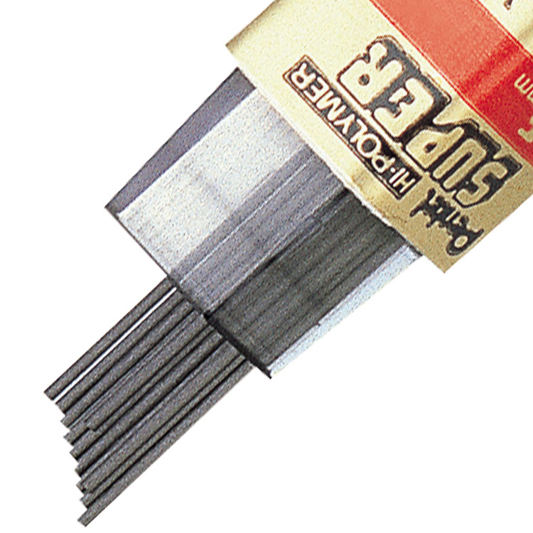Pentel Pencil Lead Refill 2B 0.5mm Lead 12 Leads Per Tube (Pack 12) C50.5-2B