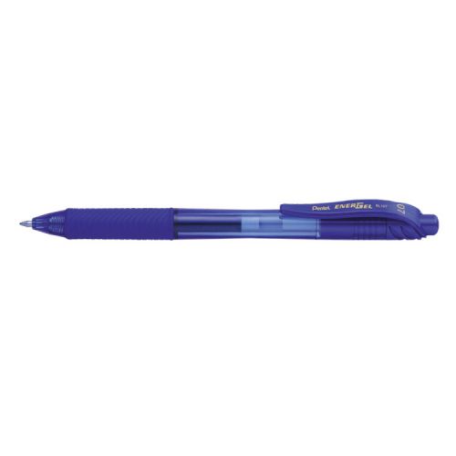Pentel+EnerGel+X+Rollerball+Pen+Blue+BL107-CX
