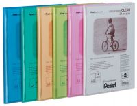 PENTEL RECYCOLOGY A4 DISPLAY BOOK CLEAR