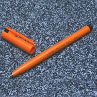 Pentel Ultra Fine Fineliner Pen 0.6mm Tip 0.3mm Line Black (Pack 12) - S570-A