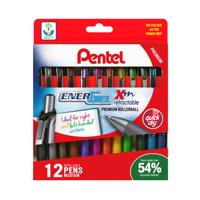 ENERGEL XM RET GEL PEN 0.7 AST COL PK12