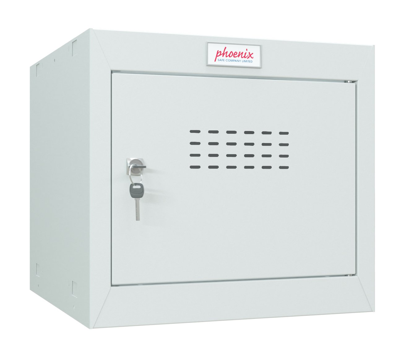 PHOENIX CL 1 LOCKER LGREY KEY LOCK