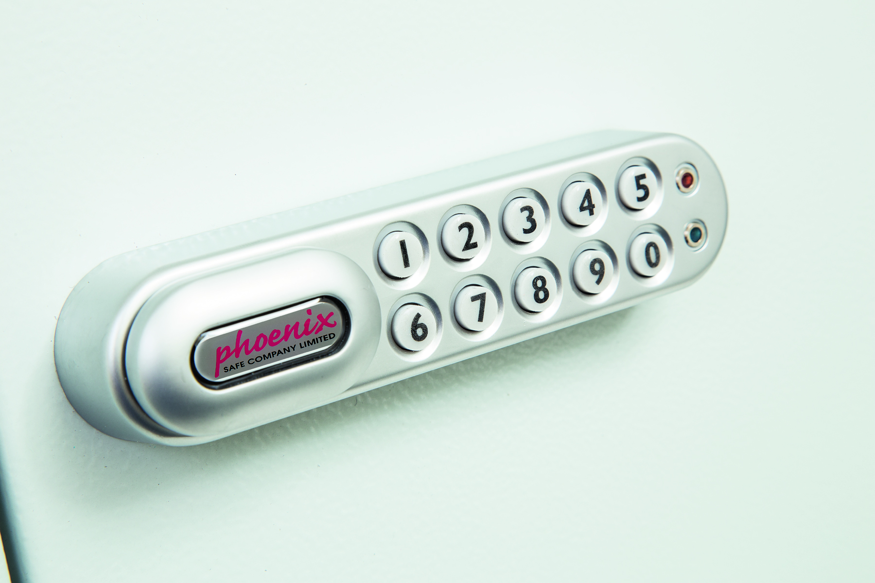 Phoenix Commercial Key Cabinet 200 Hook Electronic Lock Light Grey