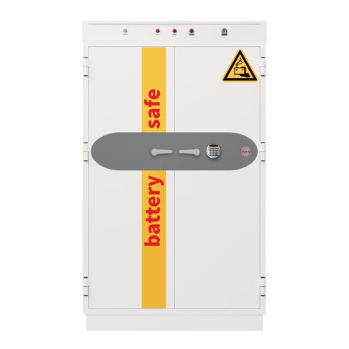 Phoenix Battery Commander Pro BS1946E Size 6 Battery Storage & Charging Safe with Electronic Lock Phoenix Battery Commander Pro BS1946E Size 6 Battery Storage & Charging Safe with Electronic Lock
