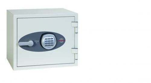 Phoenix Titan Size 1 Fire and Security Safe Electronic Lock White FS1281E