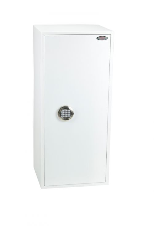 Safes Phoenix Fortress Size 5 S2 Security Safe Electronic Lock White SS1185E