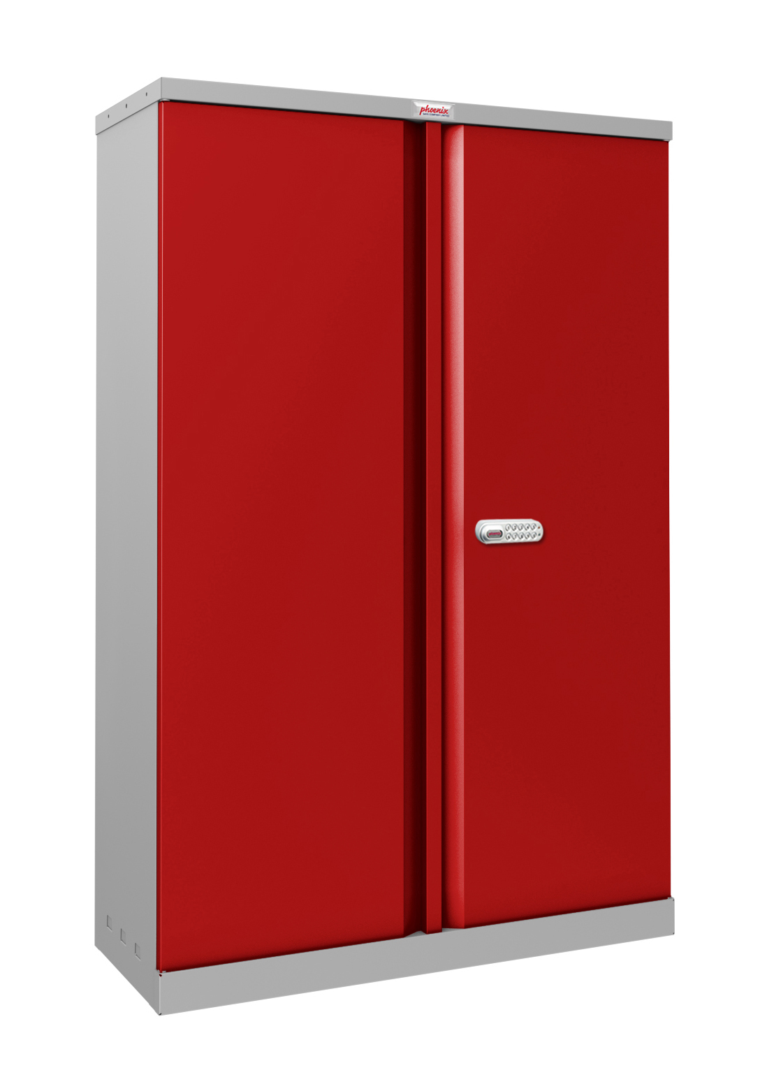 PHOENIX SCL 3 SHELF CBRD RED E LOCK