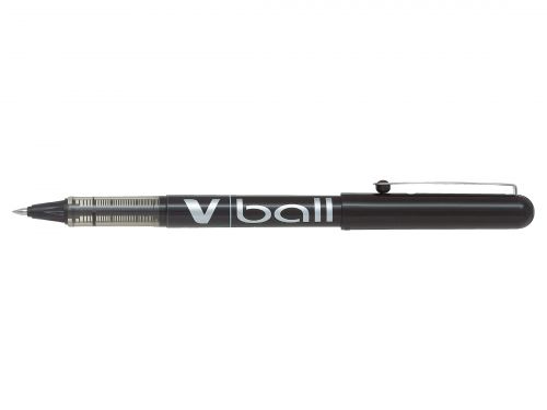 Pilot+VBall+Liquid+Ink+Rollerball+Pen+0.5mm+Tip+0.3mm+Line+Black+%28Pack+12%29+-+4902505085406SA