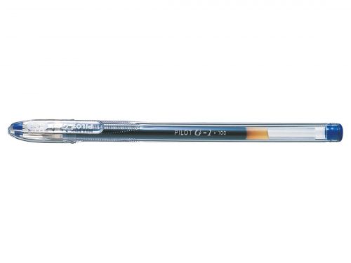 Pilot G-105 Gel Rollerball Pen 0.5mm Tip 0.32mm Line Blue (Pack 12) - 101203