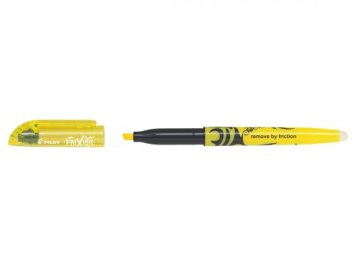 Highlighters Pilot FriXion Light Erasable Highlighter Pen Chisel Tip 3.8mm Line Yellow (Pack 12)