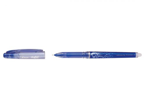 Pilot FriXion Point Hi-Tecpoint R/ball Pen Erasable 0.5mm Tip 0.25mm Line Blue Ref 227101203 [Pack 12]