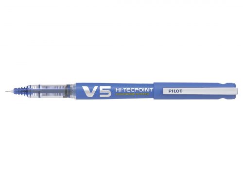 Pilot V5 Rollerball Pen Cartridge System Refillable Fine 0.5mm Tip 0.3mm Line Red 107100102 [Pack 10]
