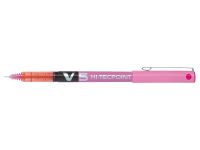 PILOT HI-TECPOINT V5 RBALL PEN PINK- FIN