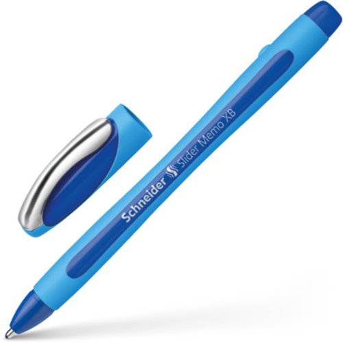 Schneider+Slider+Memo+XB+Ballpen%2C+Blue+CO2+Neutral+Production