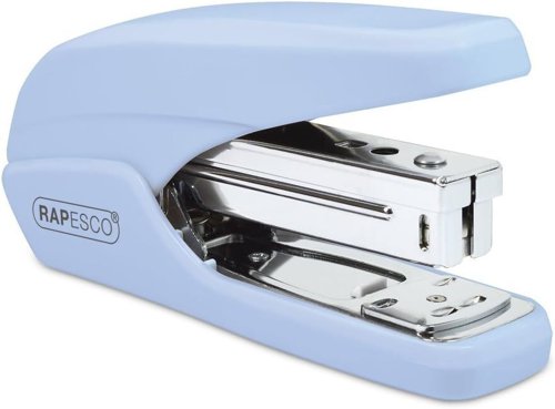 Rapesco+X5+25+Less+Effort+Desk+Stapler%2C+25+sheet%2C+Light+Blue%2C+15+Year+Guarantee