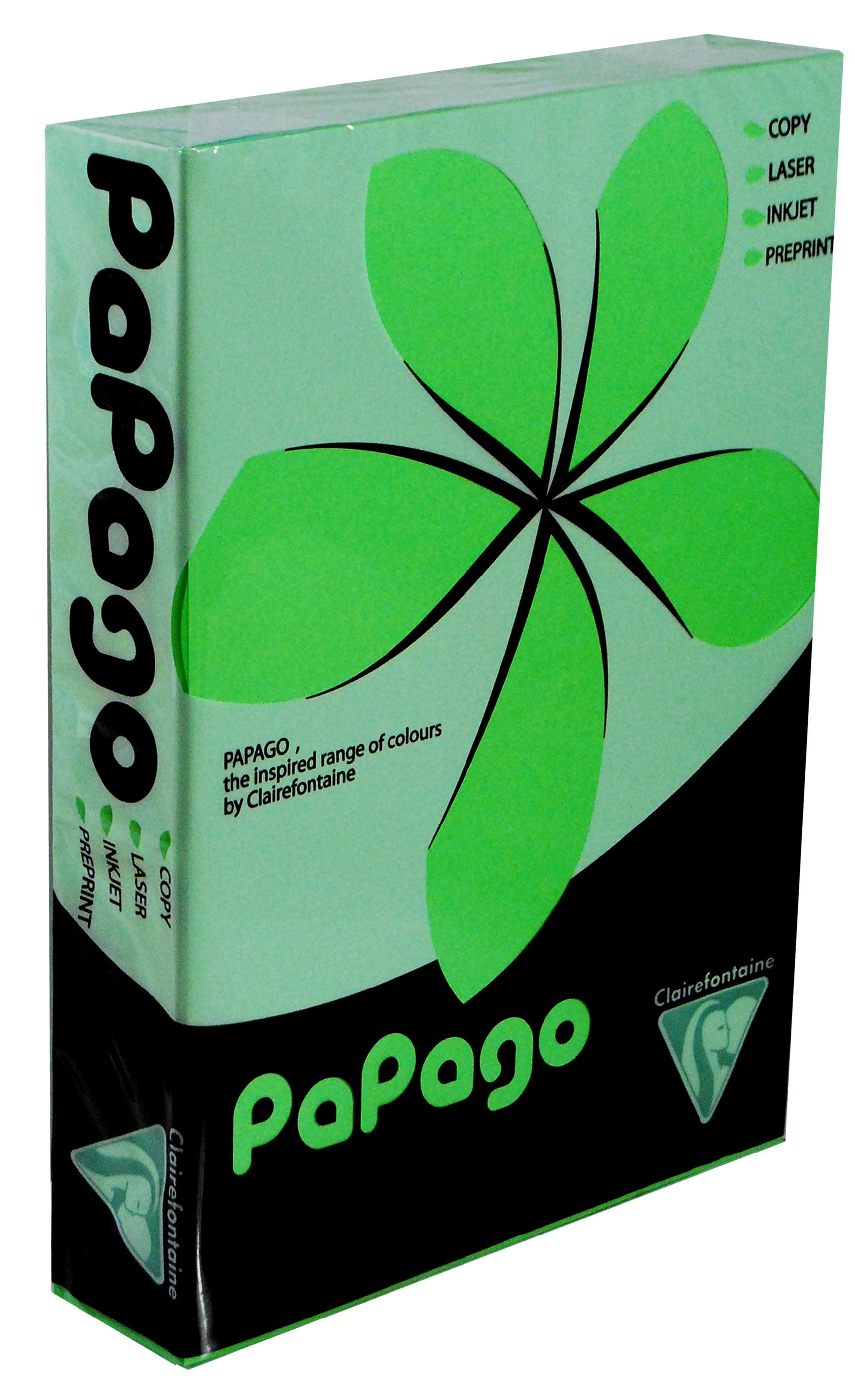 A4+Papago+Fluorescent+Green+80gsm+%28500+Sheets%29
