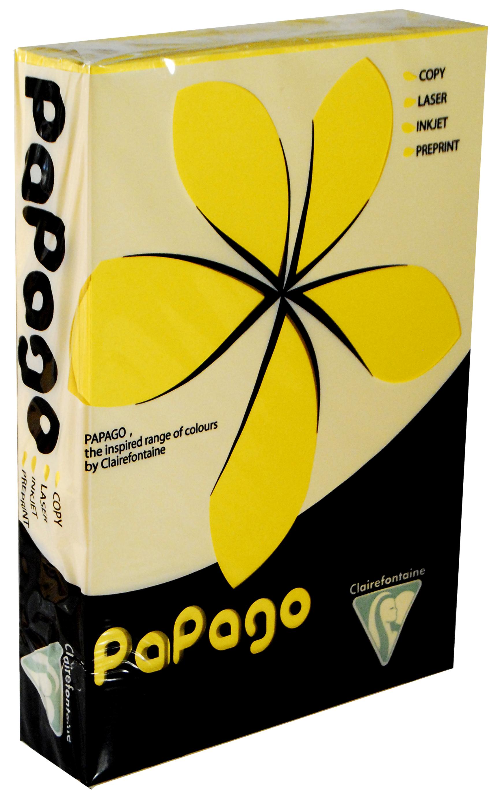 A4+Papago+Intensive+Yellow+80Gsm+%28500+Sheets%29