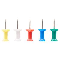 CONCEPT PKT.30 COLOURED PUSH PINS