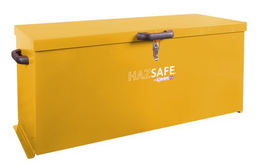 Haz Safe® Security Box - 555h x 1190w x 420d mm yellow Haz Safe® Security Box - 555h x 1190w x 420d mm yellow