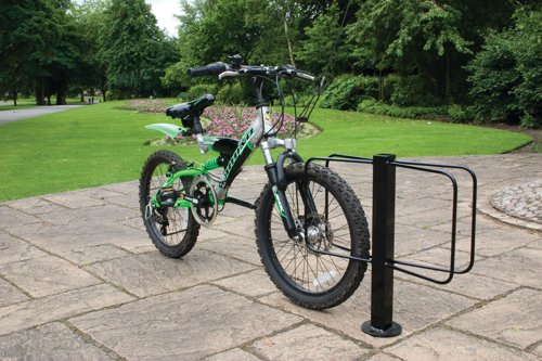 Floor Mounted Cost Saver Bike Racks 560h x 570w x 120d mm double sided Floor Mounted Cost Saver Bike Racks 560h x 570w x 120d mm double sided