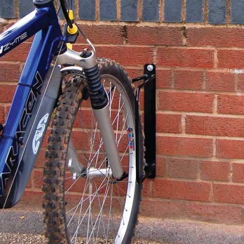 Wall Mounted Cost Saver Bike Racks 400h x 100w x 260d mm 60 degrees Wall Mounted Cost Saver Bike Racks 400h x 100w x 260d mm 60 degrees