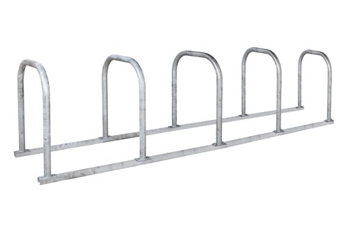 Sheffield Cycle Rack Adult galvanised 5 loops Sheffield Cycle Rack Adult galvanised 5 loops